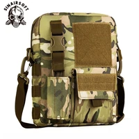 tactical men messenger bag military camo backpack waterproof crossbody outdoor sports travel shoulder hunting handbag dry bags