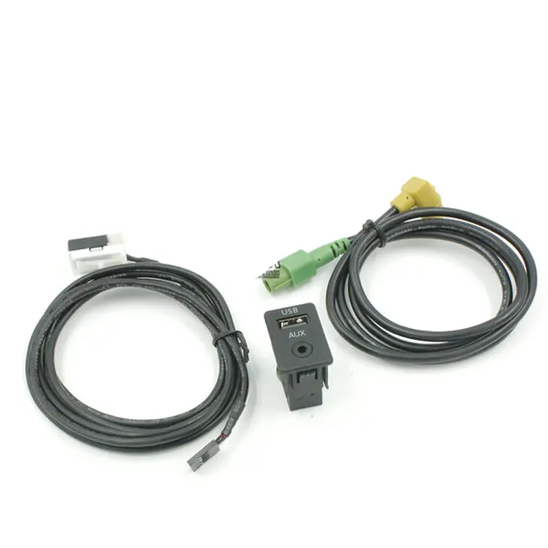 USB для автомобильного аудиокабеля прерыватель Passat B6 B7 CC Touran POLO RCD510 Lavado de cara +/310 + C|vw