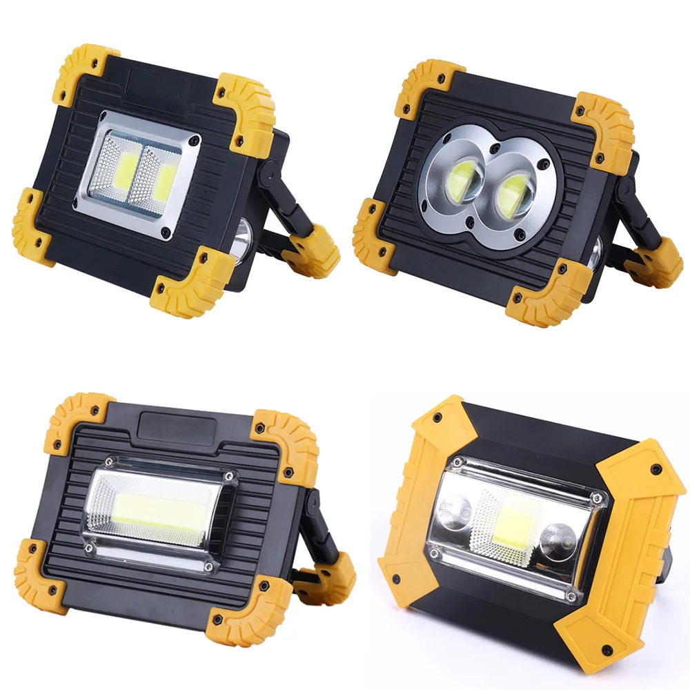 Светодиодный портативный Точечный светильник 100 Вт рабочий с USB-зарядкой