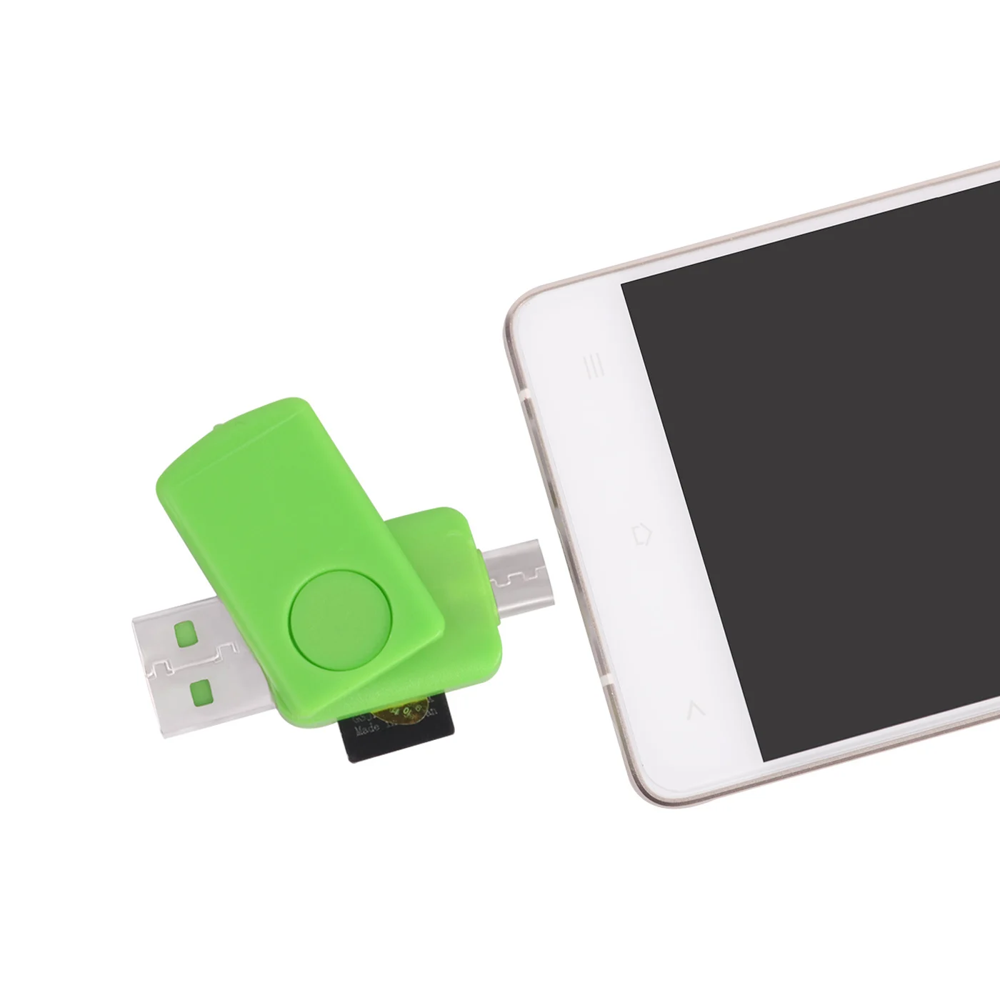 EASYIDEA OTG Smart Card Reader +USB 2.0/Micro USB Support 64G TF/Micro SD Memory Mini Adapter | Компьютеры и офис