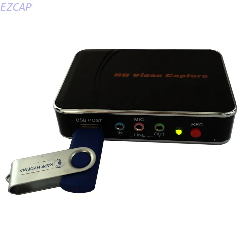 

HDMI/YPbPr to USB Flash disk video audio capture card, no pc need,1080P HDMI Recorder for XBOX One 360 PS3 Free shipping