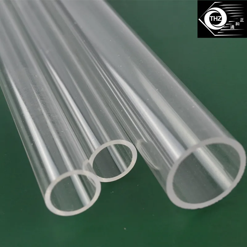 16pcs Acrylic Clear Tube OD45x3x1000mm Home Improvement Extruded Water Pipe Plastic PMMA Building Process Material | Дом и сад