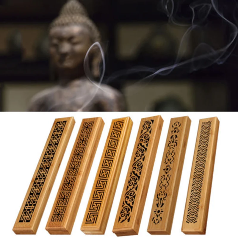 Ретро винтажная деревянная подставка для ароматических палочек Joss Insence горелка