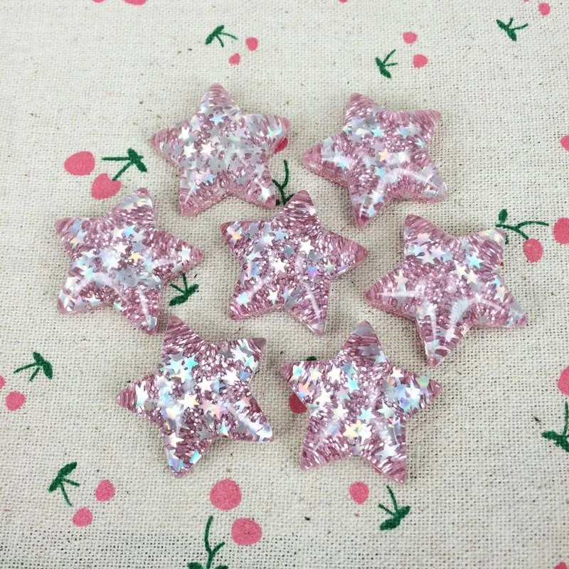 10 шт. Кабошон из смолы с плоской задней поверхностью Каваий сделай сам украшение