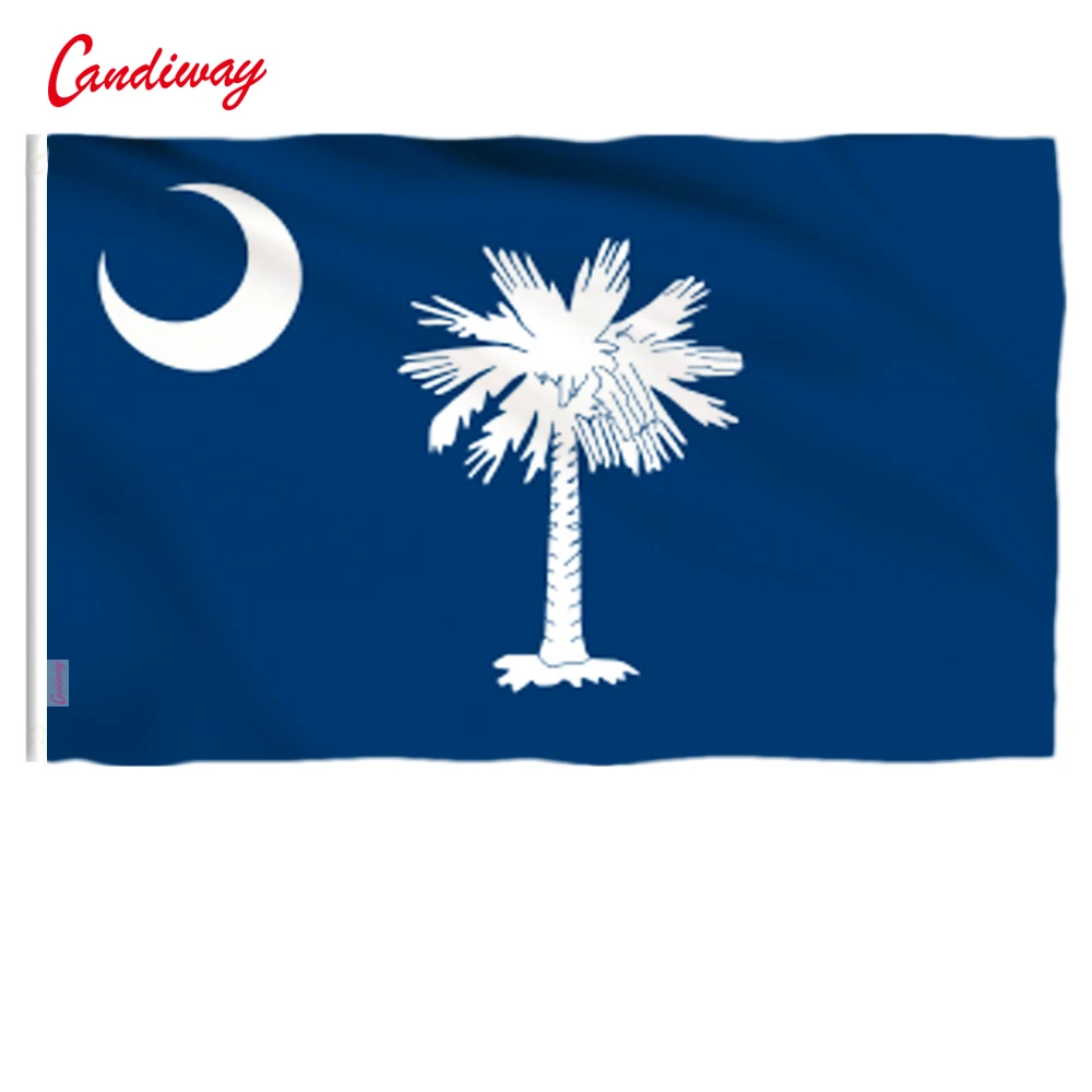 

South Carolina Flag SC State Banner Indoor Banner Pennant New Outdoor 3x5 FT