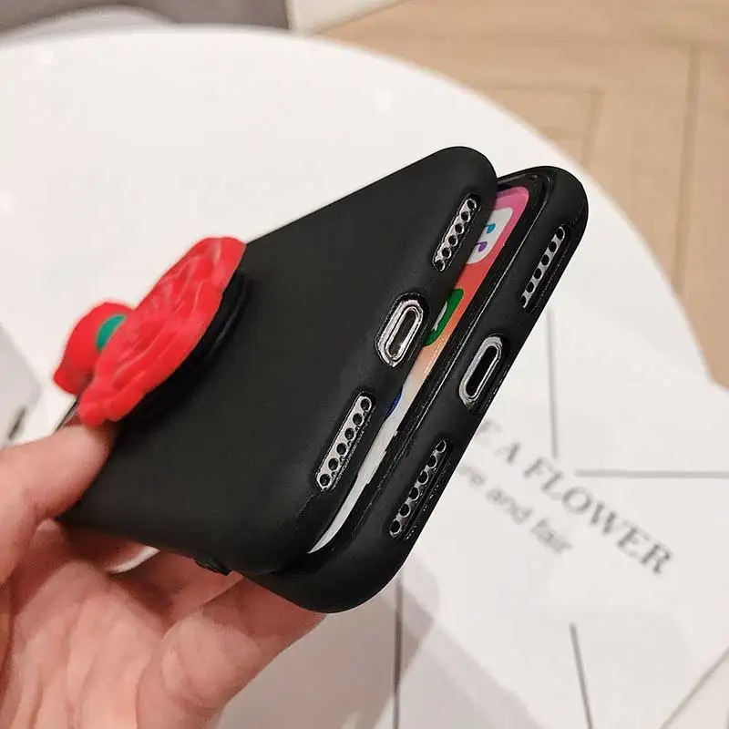 Мягкий силиконовый чехол для телефона Boucho iphone XS MAX XR X Матовые чехлы 7 8 6 S Plus 3D с