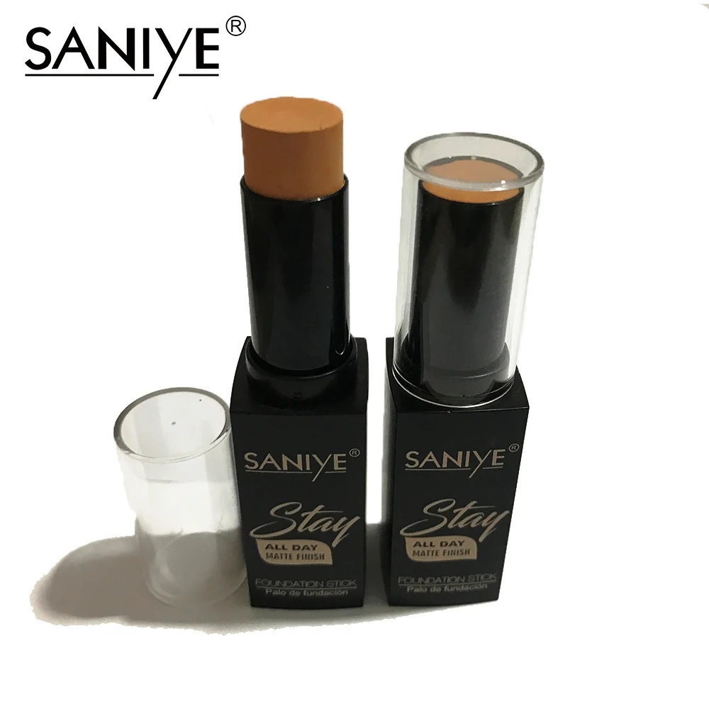 SANIYE, 1 шт., основа для макияжа, полное покрытие, контур, консилер для лица, основа, Праймер, увлажняющий крем, маскирующий порошок, бронзатор, консилер, Стик, R85