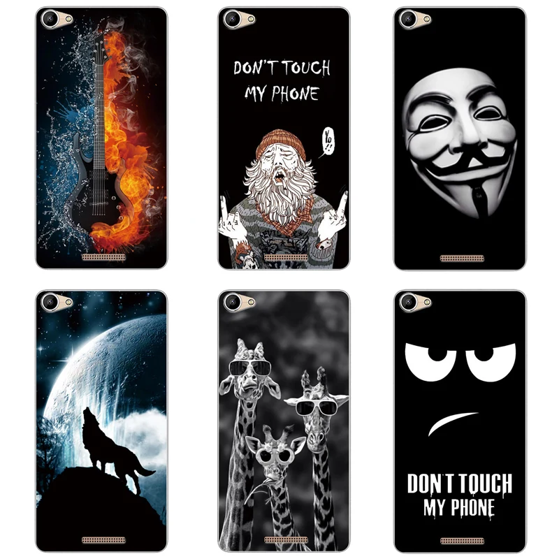 Printing Patterned Painted Design Case For BQ BQ-5058 Strike Power Easy Silicone Soft 5058 BQ5058 Phone Back Cover |