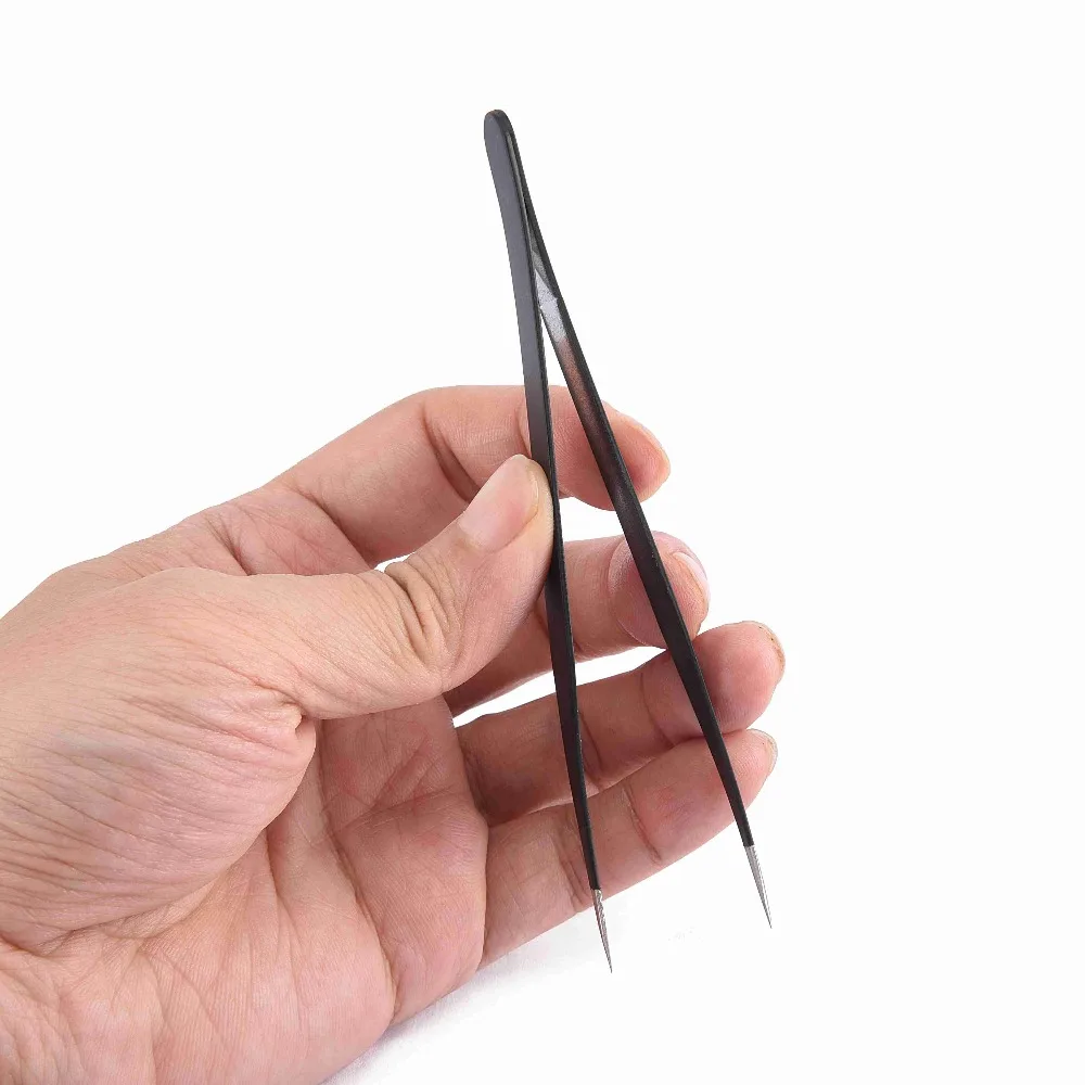 ROSALIND 1 шт. Прямой пинцет для ногтей инструменты Блестки Маникюрные щипцы | Красота