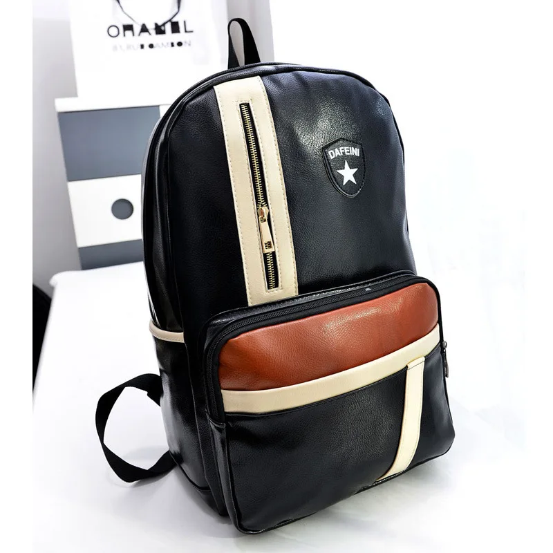 2014 new fashion PU leather shoulder bag pattern Korean wholesale handbags schoolbags | Багаж и сумки