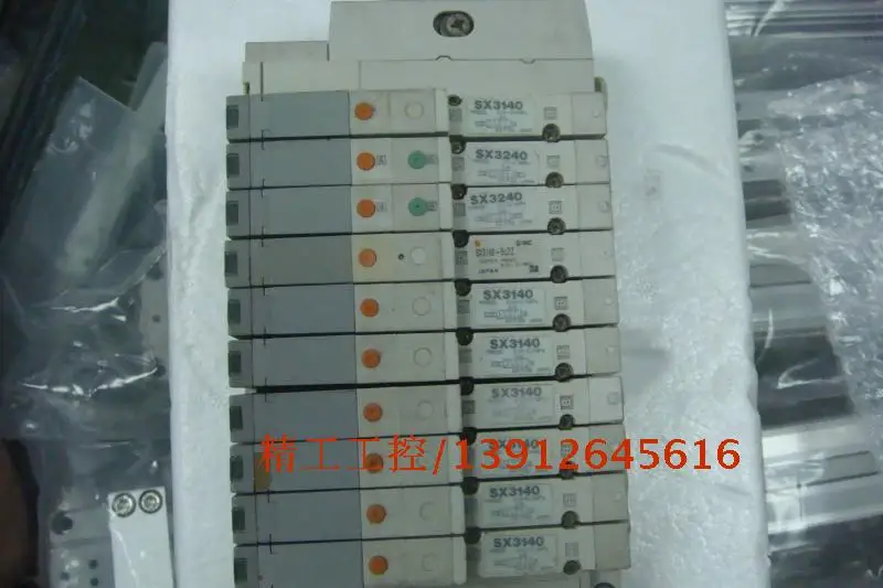 

[SA] Positive! SMC original second-hand solenoid valve SX3140 spot in kind --3PCS/LOT
