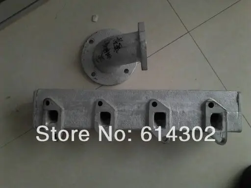 

water cooled exhaust pipe for weifang Ricardo R4105 marine engine parts , boat engine parts
