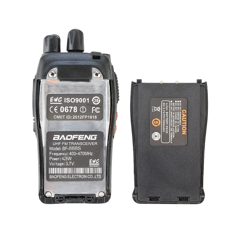 BaoFeng BF-888S UHF 400-470 МГц Портативный 2-полосная домашнее Ham радио | Мобильные телефоны и
