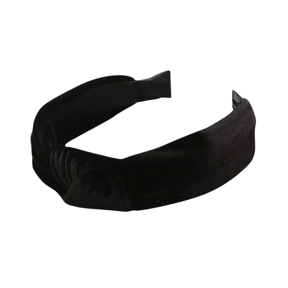 Cute Party Decorative Solid Velvet Hairband Kids Girls Headbands Headwear baby girl hair accessories infant headbands | Детская одежда