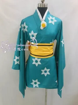 

Cosplay Costume Bakemonogatari Kimono Anime Nisemonogatari Araragi Tsukihi Retail/Wholesale Halloween Christmas