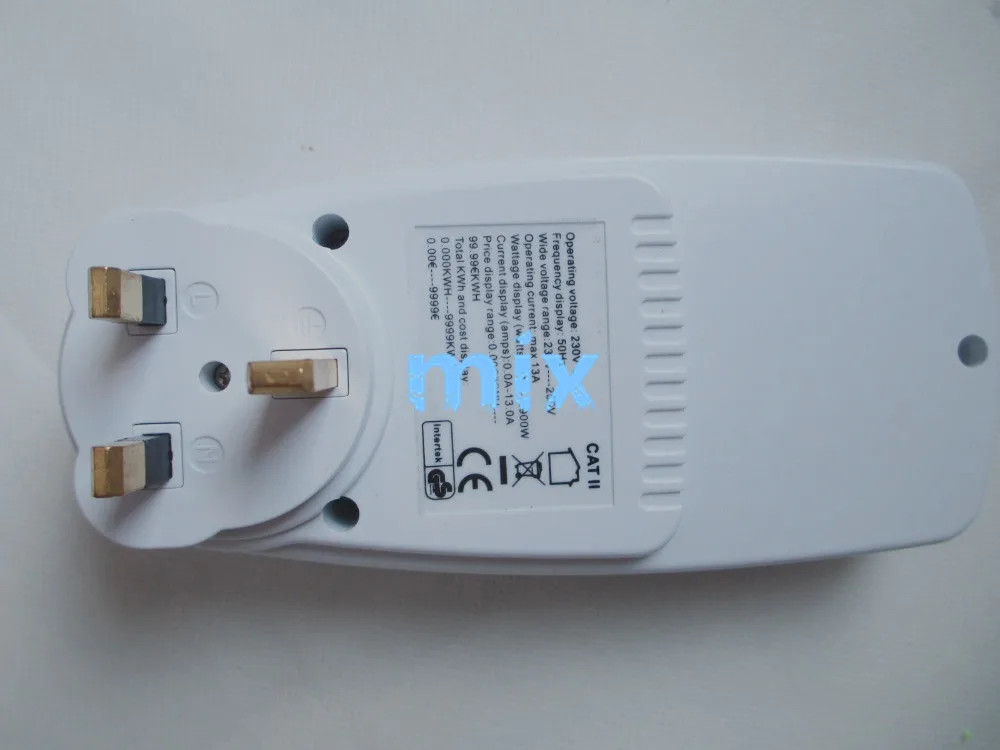 Анализатор энергопотребления в Великобритании ватт ампер вольтметр монитор