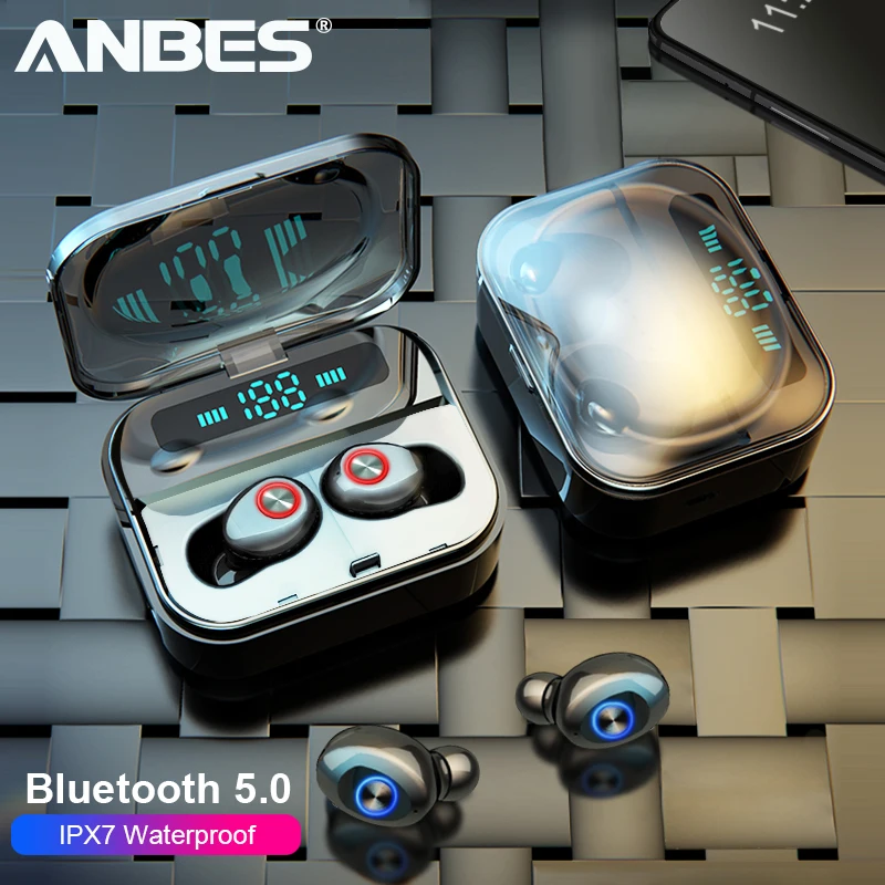 TWS V5.0 Bluetooth наушники 9D настоящие стерео беспроводные наушники-вкладыши