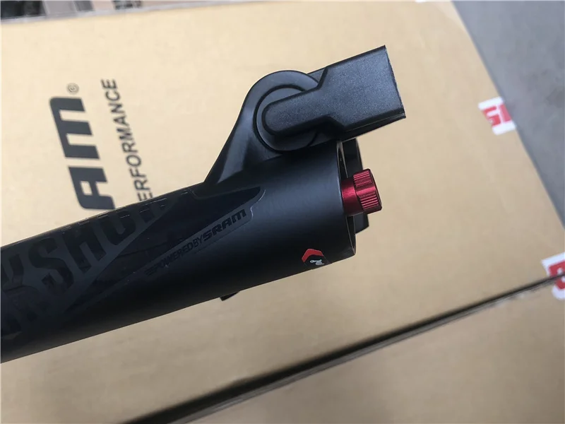 2017 SRAM ROCKSHOX RECON GOLD RL 29 Solo Air 9 мм QR 100 1 5 конический ручной замок матовый черный MTB