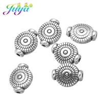 30pcslot wholesale 8mm metal beads antique silver color charm beads for natural stones needlework jewelry diy making