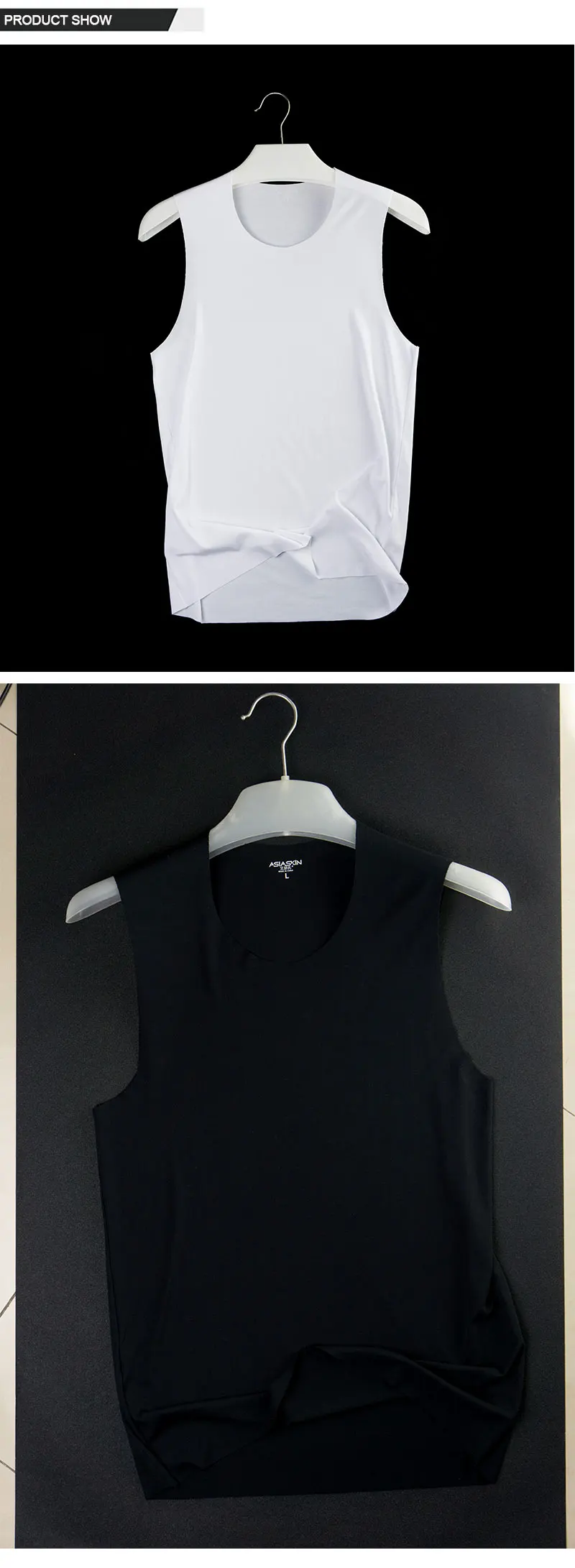Мужская майка Нижнее белье нижняя рубашка Боди Мужская спандекс Camiseta Termica бесшовная высокая эластичность широкие плечи базовое нижнее белье для мужчин