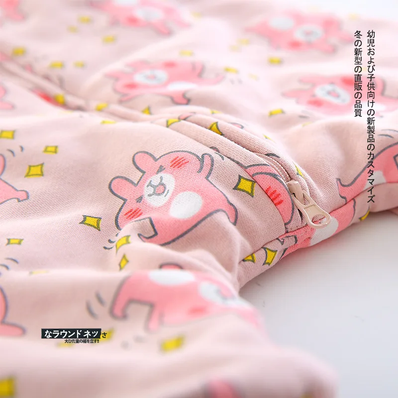 WLG/Комбинезоны для маленьких девочек и мальчиков Толстый комбинезон с рисунком