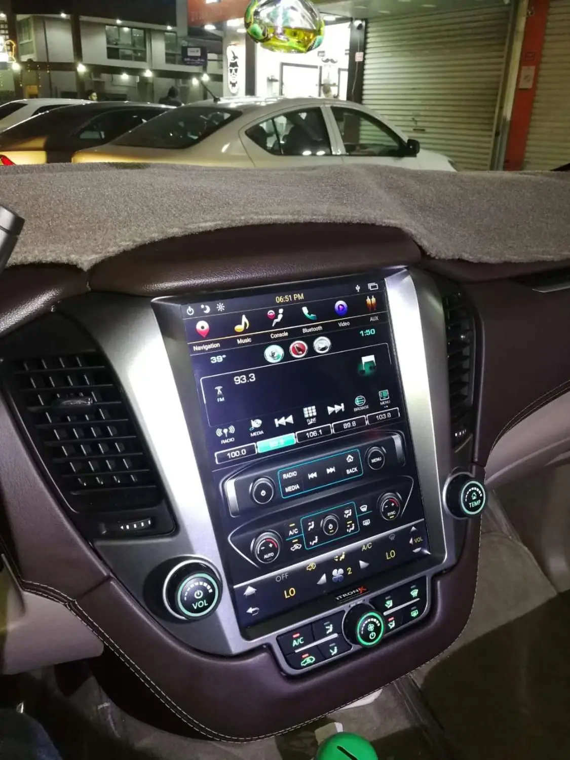 Автомагнитола AuCAR Tesla 12 1 дюйма Android 8 2 din DVD для GMC Yukon Chevrolet Tahoe Suburban 2015 2019 GPS навигация