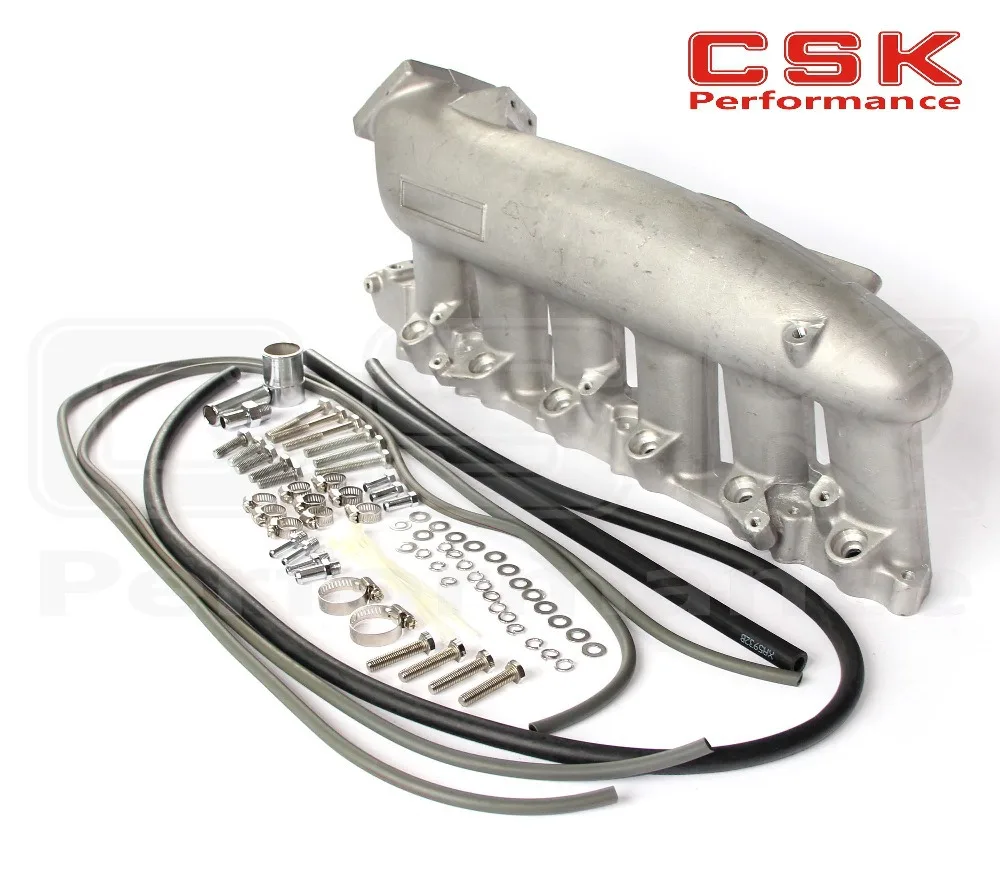 Впускной коллектор из литого алюминия подходит для Nissan 240SX RB25det RB25 Skyline R32 R33 R34 1989