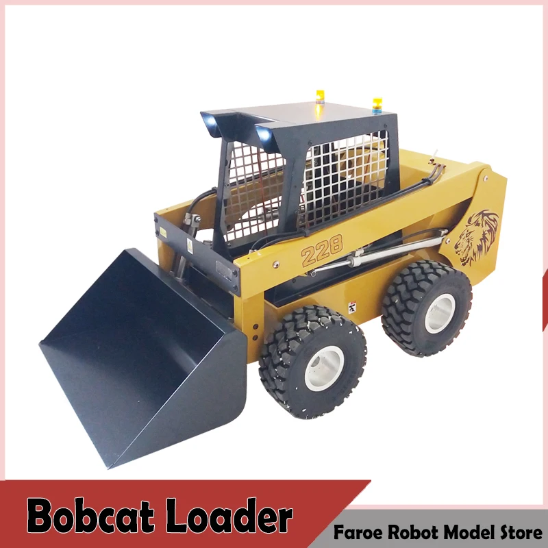 1:12 Весы RC гидравлический bobcat погрузчик модель |