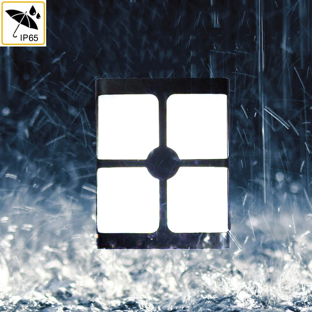 Квадратный водонепроницаемый IP65 светодиодный настенный светильник 12 Вт