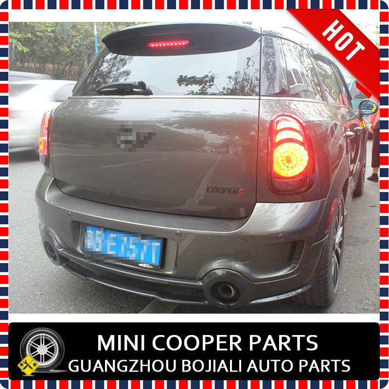 Абсолютно новый материал ABS с хромированной крышкой черная светодиодная задняя