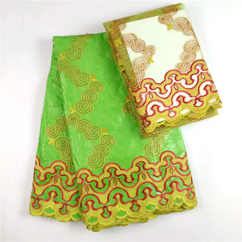 African Bazin Riche Fabric High Quality Getzner Brocade For Lace Dress!A32-213 | Дом и сад