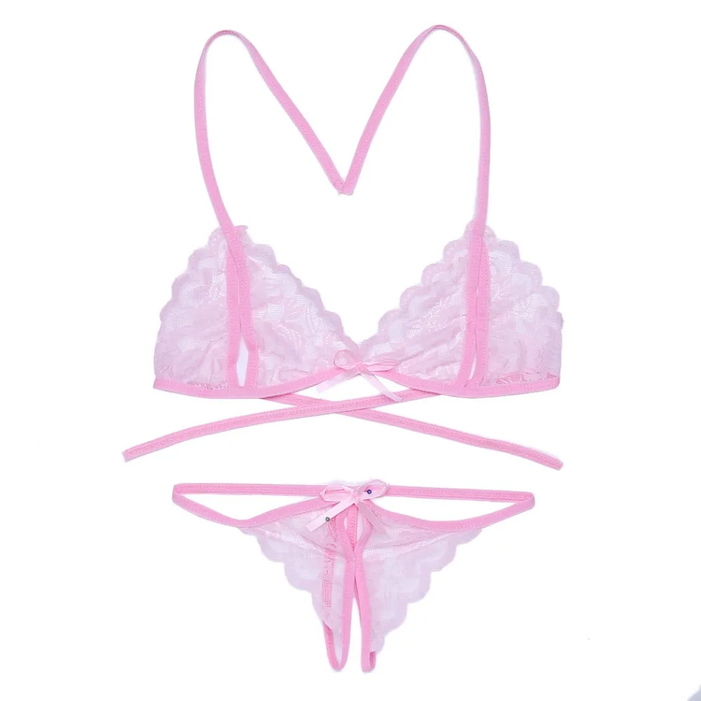 Avidlove Women Erotic Sexy Costumes Lingerie Open Bra Crotch Porno Lace Transparent Underwear Baby Doll Lenceria | Тематическая