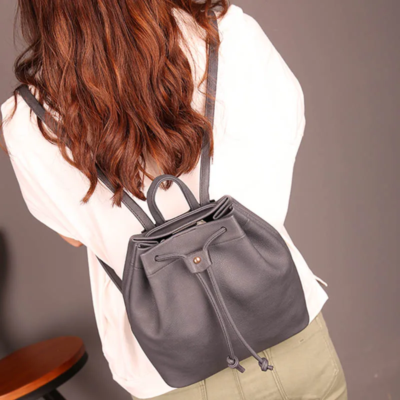 Модные Дамские туфли из pu искусственной кожи рюкзак школы девочки подростки