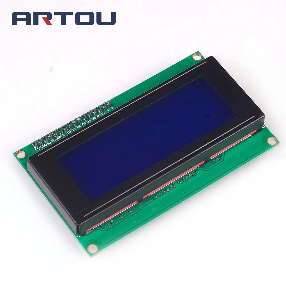 1 шт. 2004 20X4 символьный ЖК модуль синий Дисплей серийный IIC/I2C/TWI печатная плата|20x4
