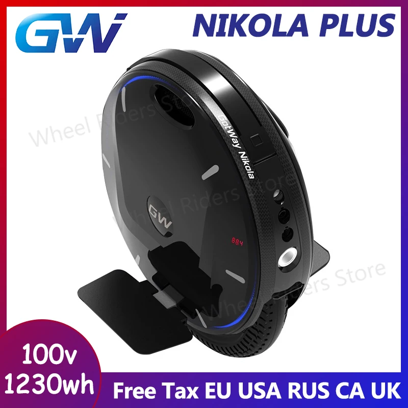 Gotway Nikola Plus Электрический Одноколесный велосипед 100V 1845WH 1230WH 3000 W, максимальная скорость 60 км/ч, срок службы батареи 120-160 км, Одноколесный скутер