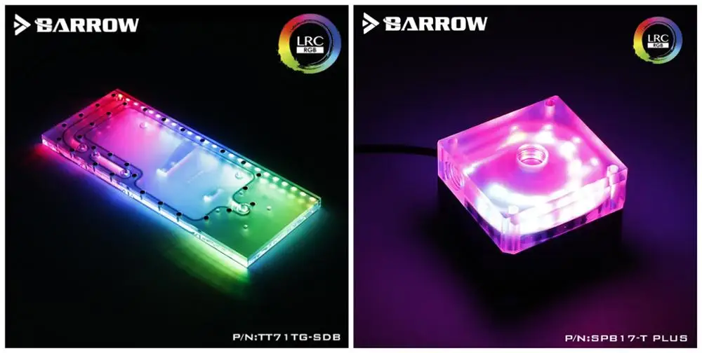 Барроу водного пути доска для TT View 71 TG/TG RGB чехол воды путь плиты LRC2.0(5 В 3Pin) Материнская плата AURA TT71TG-SDB - Цвет лезвия: X Pump(SPB17-T PLUS)