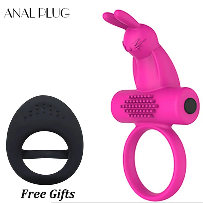 Силиконовое вибрирующее кольцо водонепроницаемый пенис для клитора взрослые