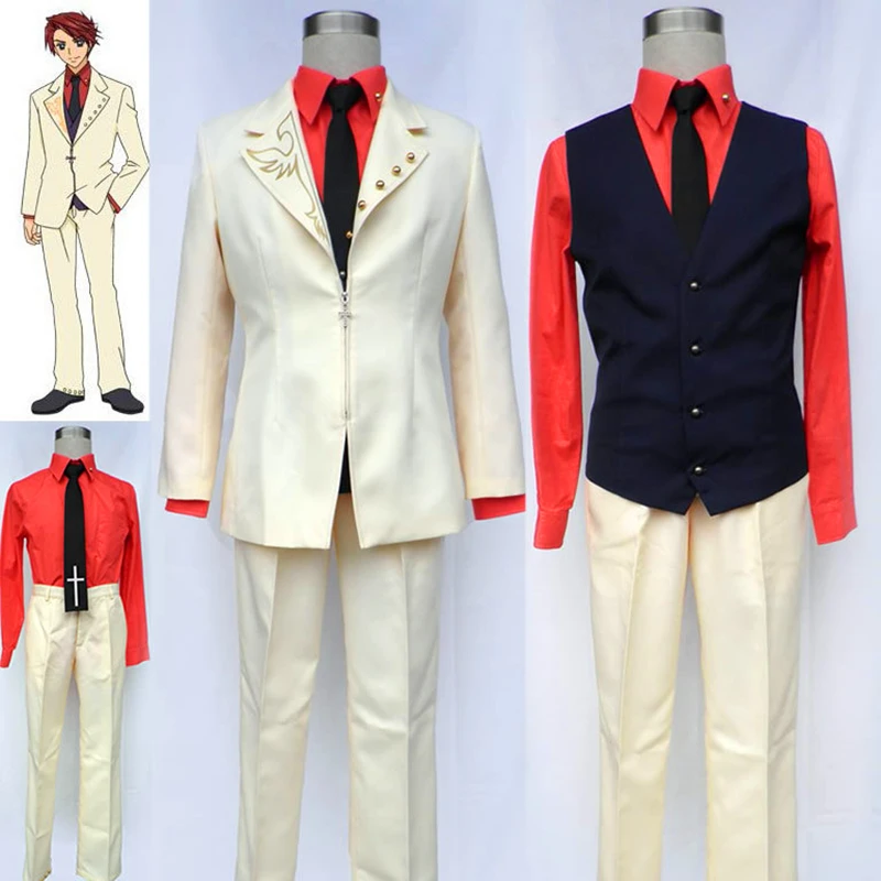 Аниме Umineko no Naku Koro ni Cosplay Umineko: когда они плавают боевой костюм Ushiromiya |