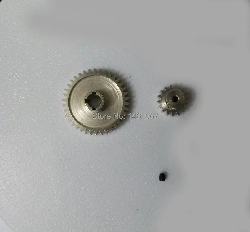 Только 18 г! Стали металл разн . главной передачи 38 т и двигатель 17 для RC 1/18 WLtoys A949 A959