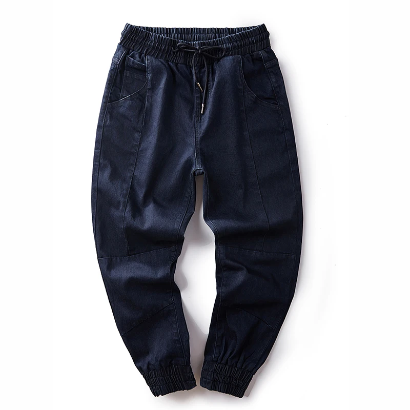 Мужские Повседневное рваные байкерские Джинсы для женщин Узкие синие Проблемные