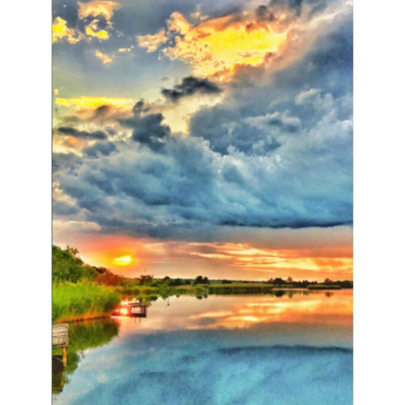 

Алмазная вышивка, вышивка крестиком, пейзаж, алмазная живопись, искусство, полноразмерная/круглая Алмазная мозаика, стразы, картина TT715