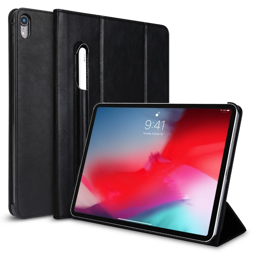 Для iPad Pro 11 чехол из Микрофибры Tablet чехол с карандашом слот принципиально Тонкий Smart Cover для iPad 11 дюймов чехол Магнитный ультра
