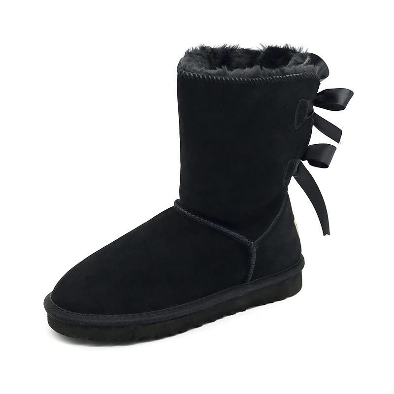 Бесплатная доставка лидер продаж женские зимние сапоги из 100% натуральной