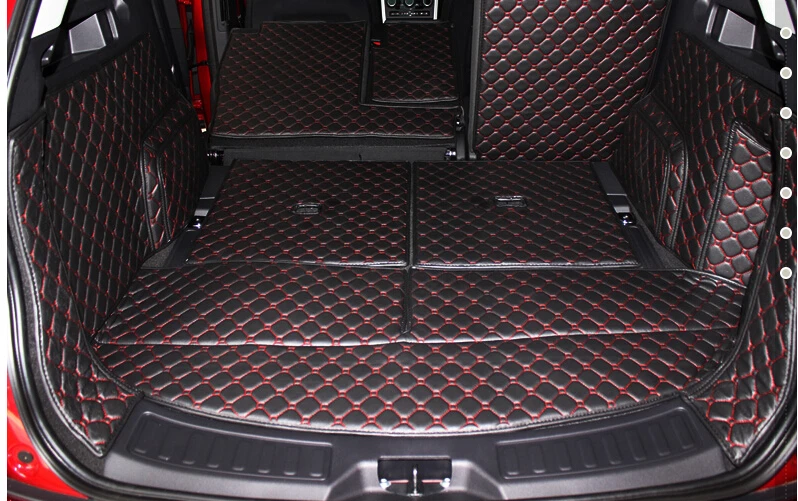 Фото Хорошее качество, специальные коврики в багажник автомобиля для Land Rover Discovery Sport 7 мест 2025-2014, водонепроницаемые коврики для багажника, чехол на багажник №4