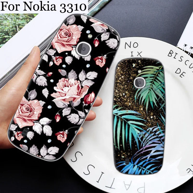 Модные чехлы для телефонов Nokia 3310 чехол с милым мультяшным рисунком мягкая задняя