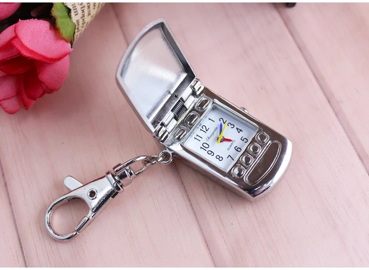 Ретро дельфин самолет мобильный телефон карманные часы мужские модные Карманные