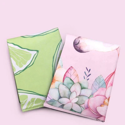 1 мм цифровой пользовательский принт из микрофибры замши Натуральный каучук