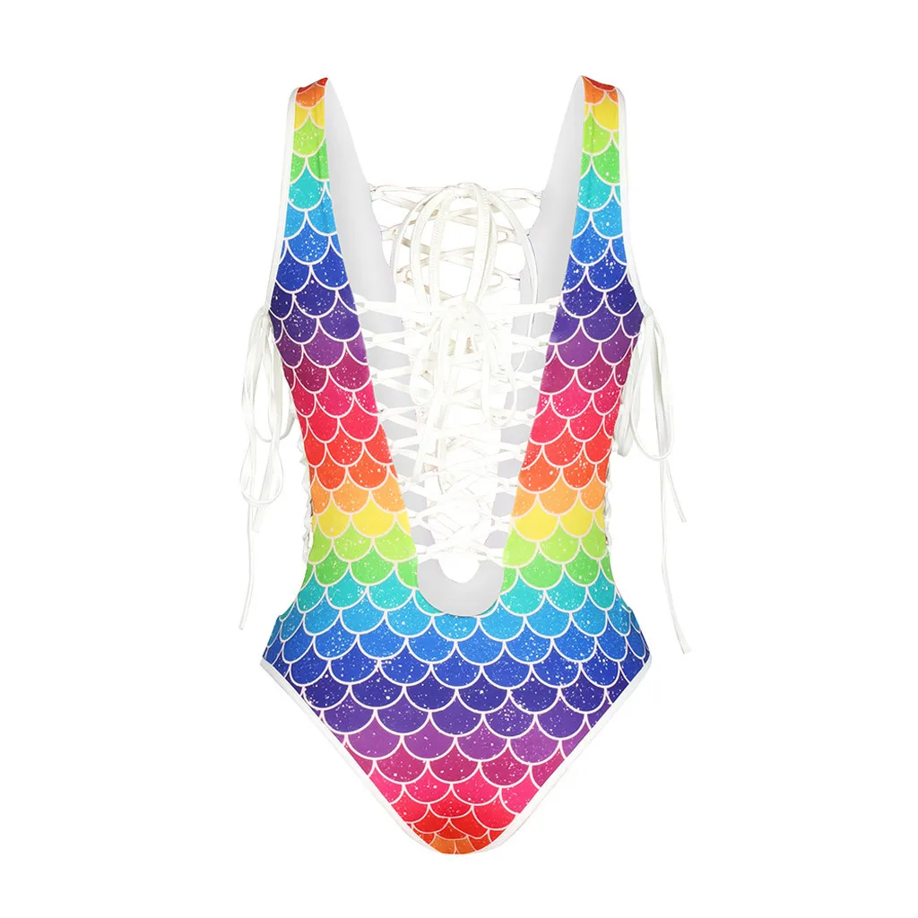 Летний женский сексуальный купальный костюм с подкладкой перекрестное