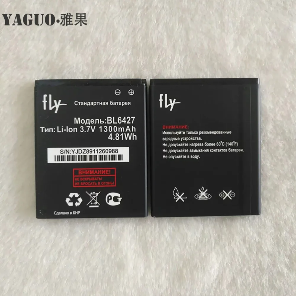 Высокое качество для Fly FS407 FS 407 STRATUS 6 BL6427 BL 6427 мобильный телефон литиевая Оригинальная батарея 1300 мАч запасные части