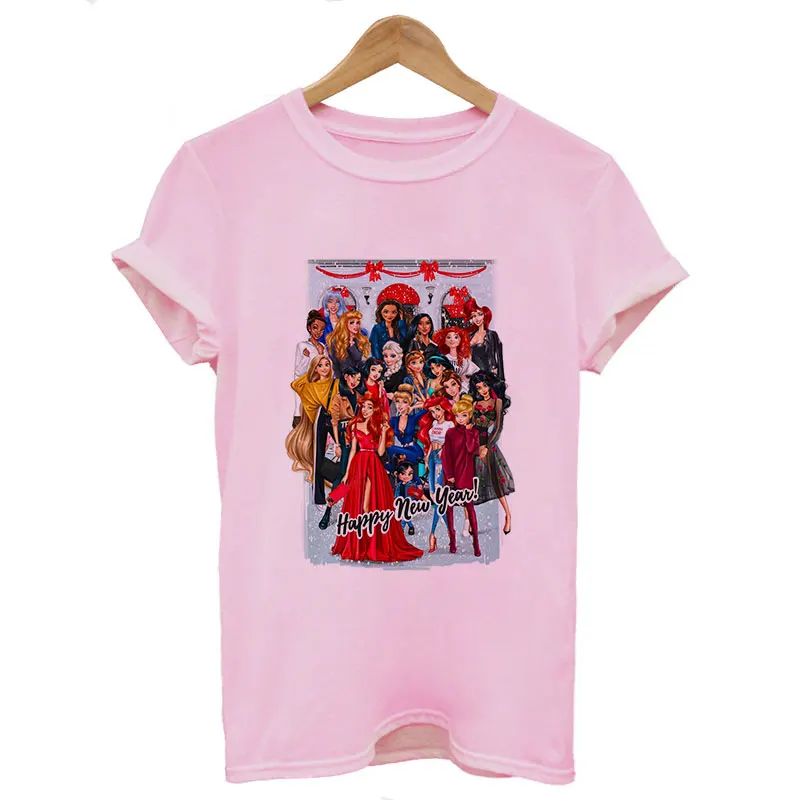 2080-Pink Летняя женская одежда, модная тонкая футболка Harajuku, трендовая футболка с буквенным принтом, уличная Женская футболка для отдыха - Цвет: 2080-Pink